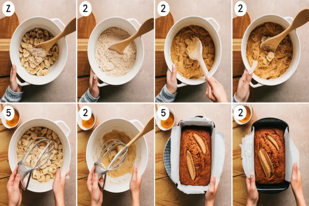 Why yeast is not used in banana bread