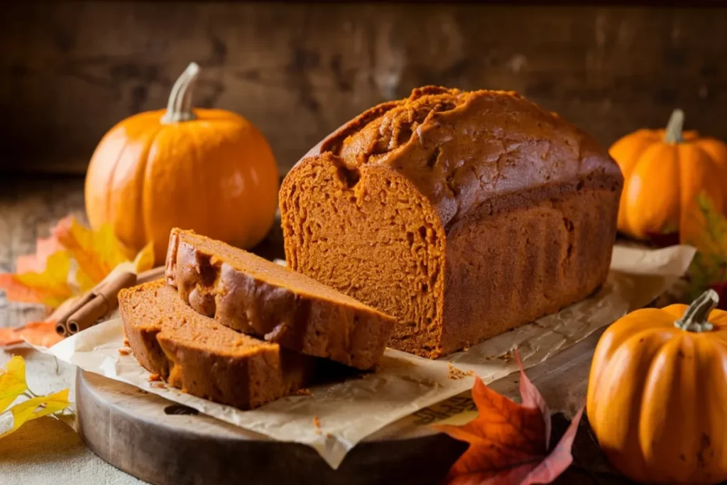 2 Ingredient Pumpkin Bread