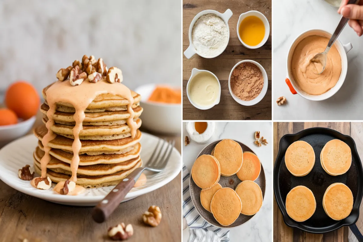 Carrot Cake Pancakes