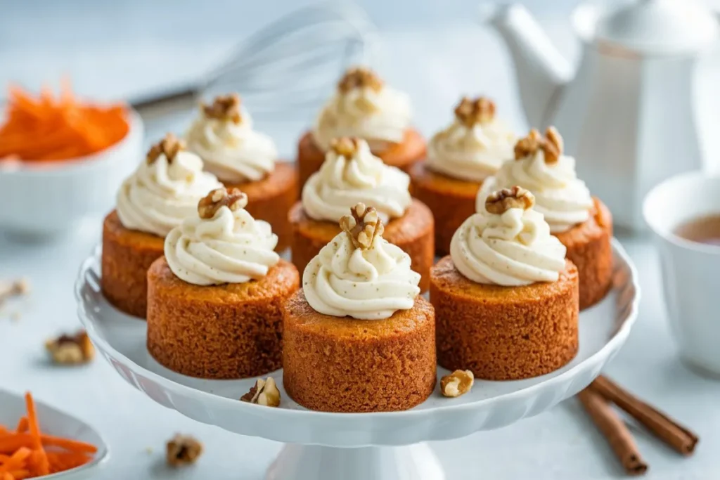 Mini Carrot Cakes