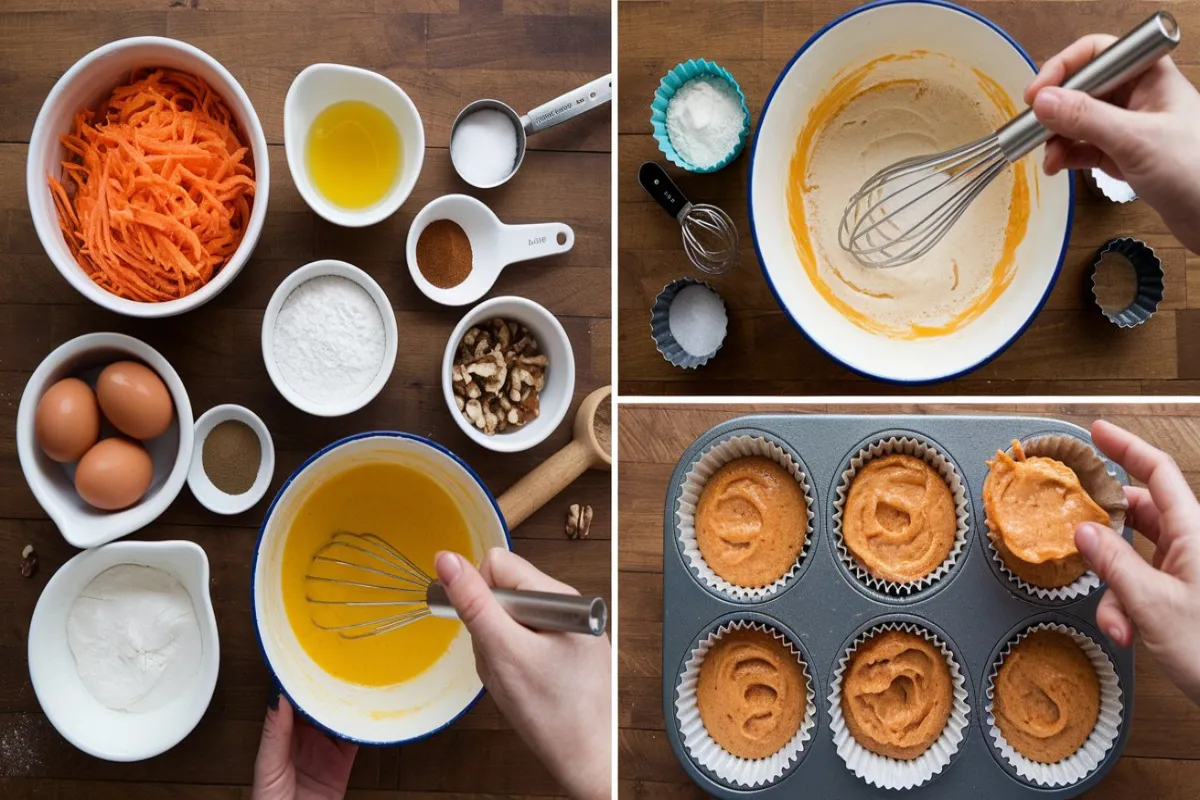 Mini Carrot Cakes 