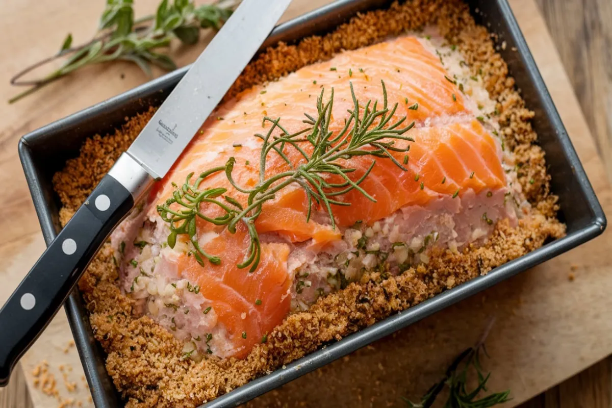 Salmon rice loaf recipe