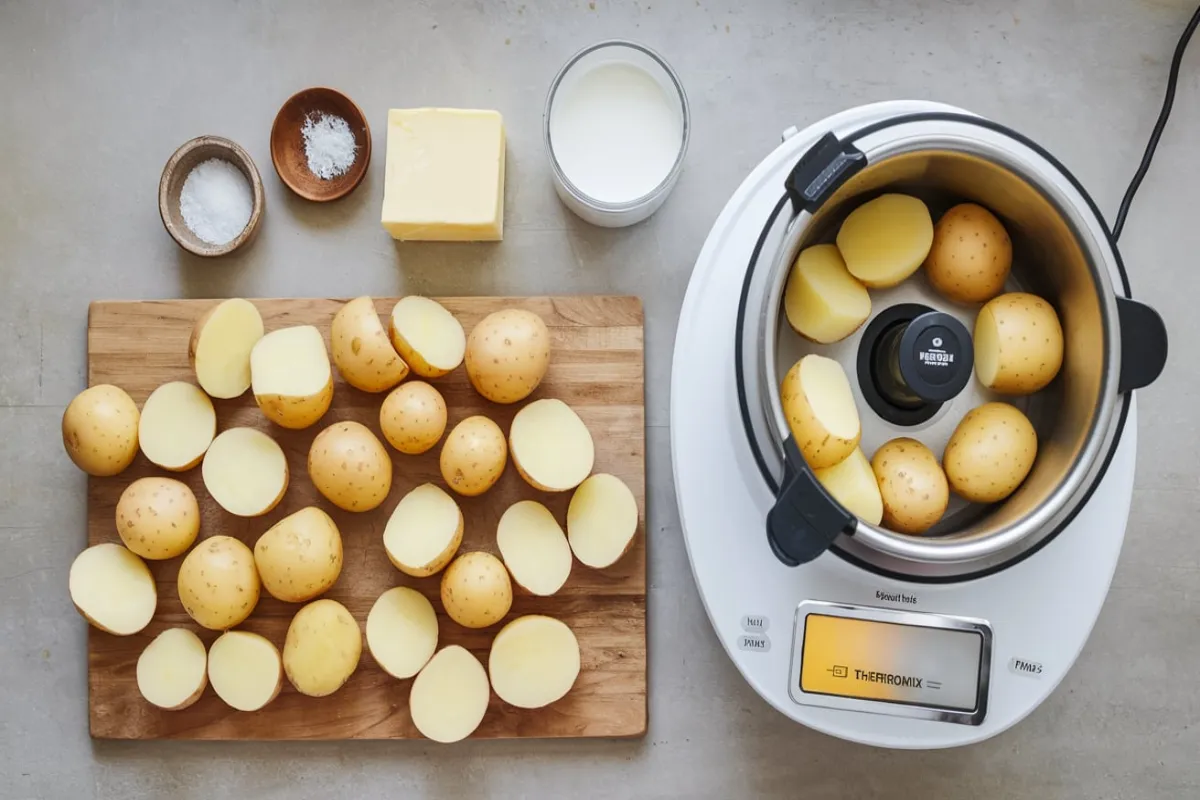 Thermomix mashed potatoes